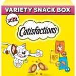 Catisfactions cat snacks - variety snack box - chicken cheese salmon - 12x60g