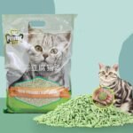 Green Tea Fresh Scent Pine Cat Litter - 6 Liters - Image 6