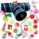 22-Piece Funny Cat Toy Set With Cat Tunnel - Interactive Pet Toys For Endless Fun - Image 8