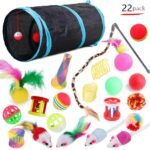 22-Piece Funny Cat Toy Set With Cat Tunnel - Interactive Pet Toys For Endless Fun - Image 6