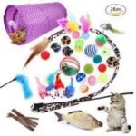 22-Piece Funny Cat Toy Set With Cat Tunnel - Interactive Pet Toys For Endless Fun - Image 2