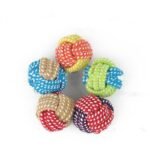 Handcrafted Cotton Rope Dog Leash Toys - Image 5