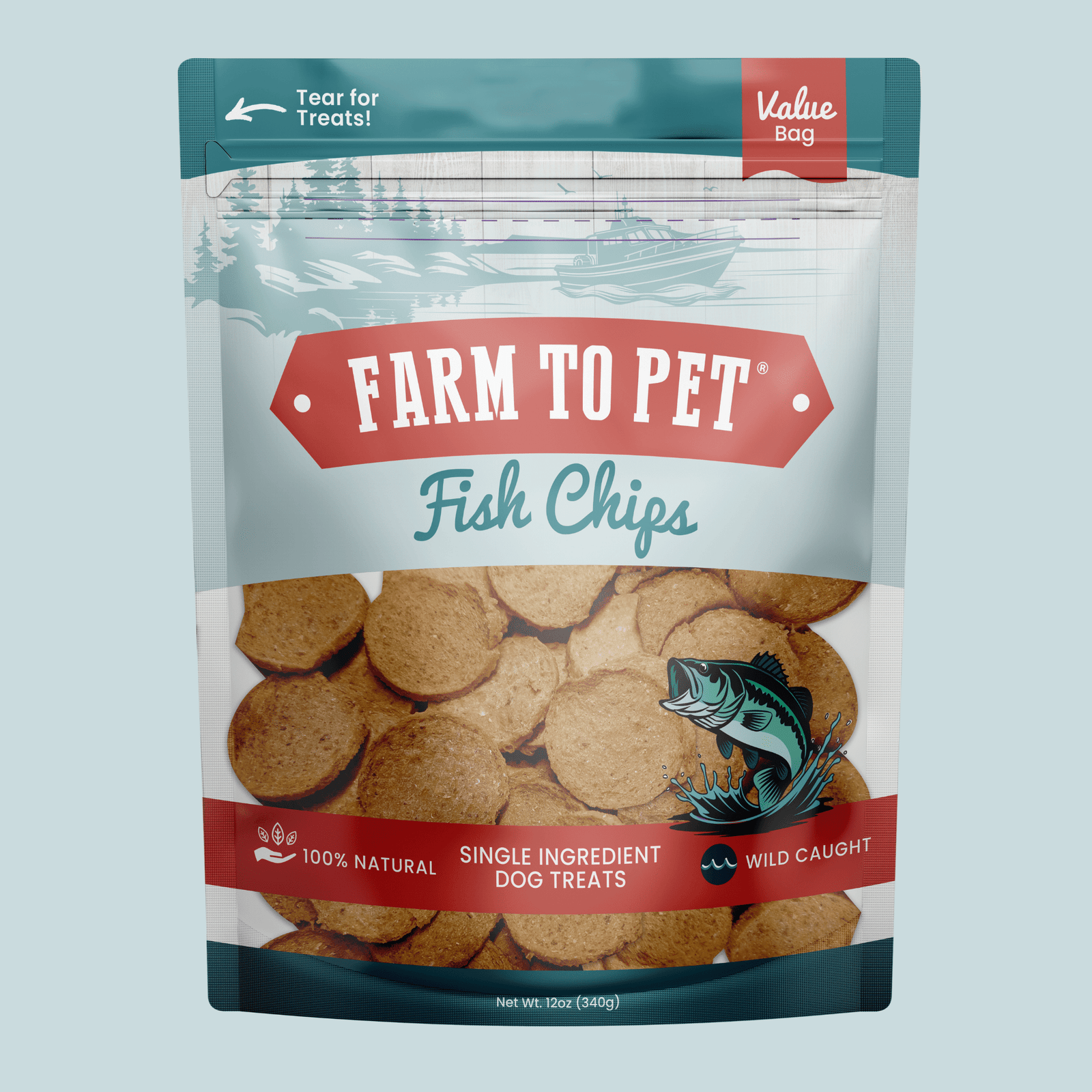 Fish Chips for Dogs | Wild-Caught Fish Dog Treats - Image 7