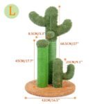 Cactus Cat Tree Toy - Image 2