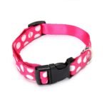 Polka Dot Polyester Dog Collar - Image 8