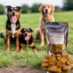 Pumpkin Peanut Butter Waffle Crunchy Dog Treats | Beyondwhiskers - Image 2