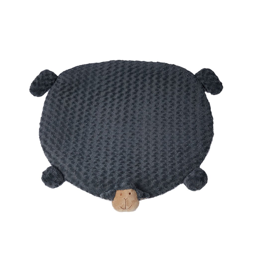 idropship02_ab72f8b6-be8f-42a1-9d3d-f24750cd24c7.jpg NNEIDS PaWz Pet Bed Cat Calming Beds Dog Squeaky L Charcoal Large - Image 1