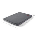 NNEIDS PaWz Pet Bed Foldable Dog Puppy Beds Grey Medium - Image 2