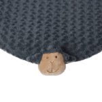 NNEIDS PaWz Pet Bed Cat Calming Beds Dog Squeaky L Charcoal Large - Image 3